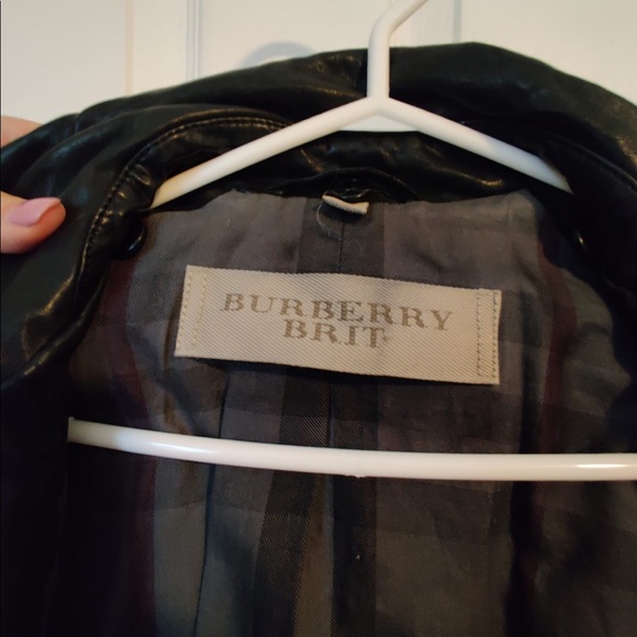 Burberry Brit calf leather jacket - Picture 5 of 5